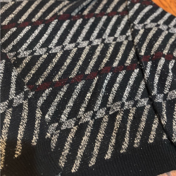 Vintage 90s Sweater Graphix Black Graphic Knit – Made in Korea Large - Picture 3 of 9